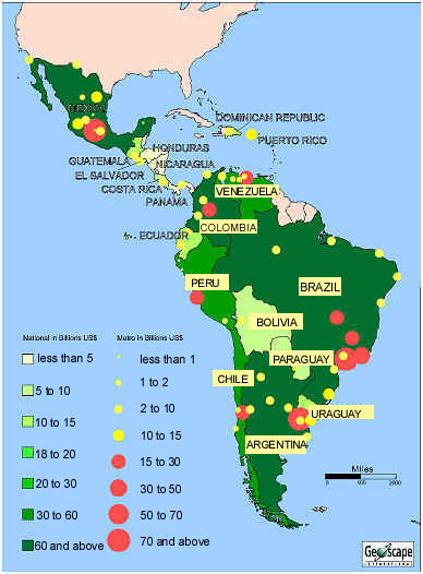 Resource Map Of Latin America 12